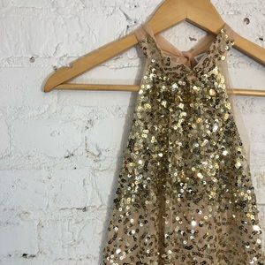 Gold Sequin Halter Top New Year’s Eve Sparkly ✨